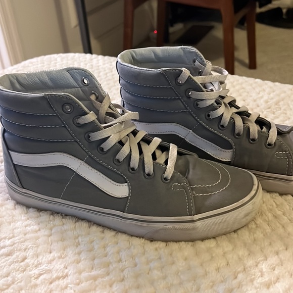 Vans high top grey size 9 - Picture 6 of 9